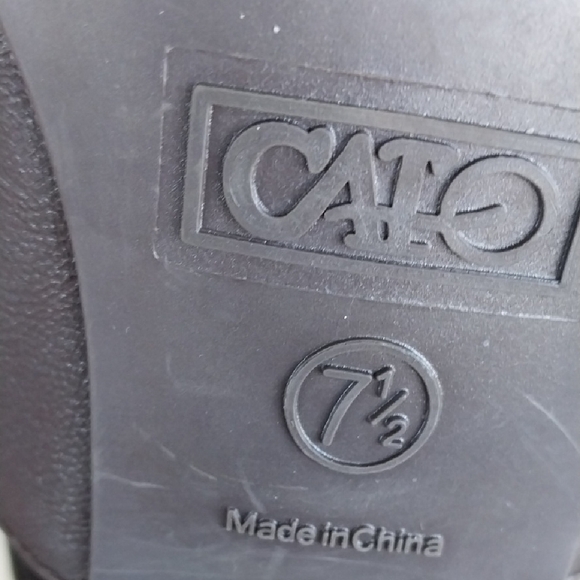 Cato Women's Brown Open-Toe Sandals Size 7.5 - Picture 2 of 8